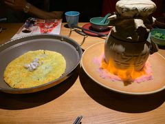 罐罐牛腩底下铺一层饭锅巴-吃饭皇帝大(合生汇店)