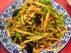 鱼香肉丝-北大地皖峰饭馆