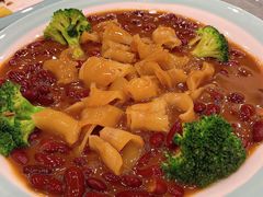 鲍汁红腰豆烩花胶-国贸旋转餐厅(国贸广场店)