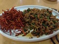 香辣肉丝-姥姥家春饼店(佳亿时尚广场店)