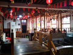 大堂-缘福乡村铁锅炖民宿(八达岭店)