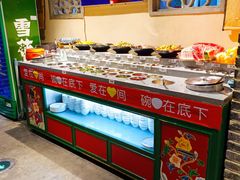 自助调料区-东道煮牛肉火锅(东盛大街店)