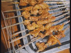 特色碳烤羊肉串-老兰家传统烧烤炒菜泡馍(小南门店)