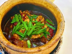 宫保田鸡-长城砂煲田鸡粥