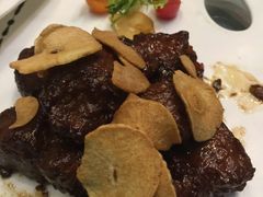 青芥蒜香牛柳粒-唐廊烤鸭店(工体店)