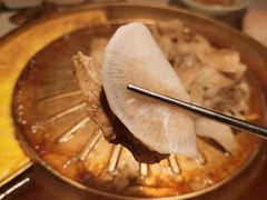 腌萝卜片-猪啊牛呀羊啊铜盘烤肉(正大广场店)