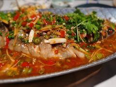 招牌跳水鱼-小河盐帮·私家菜·烤鸭(三元桥·霄云路店)