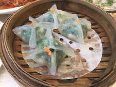 鲜虾菠菜饺-太子园林酒家