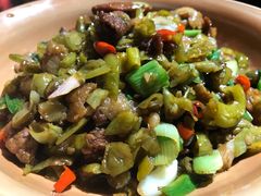 泡椒炒肉-爷爷的土钵菜(街道口店)