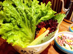 -明洞阿姨·韩式酱蟹烤肉·创意料理(三元桥店)