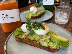 牛油果温泉蛋吐司-O'mills Sourdough Bakery&Bistro(永嘉路店)