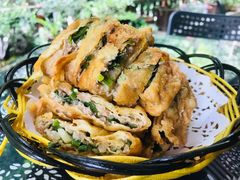 葱花肉-国生茶庄·地道农家菜团建活动