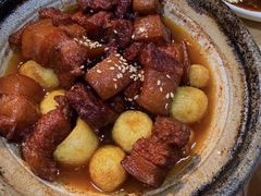 珍珠土豆红烧肉-明婷饭店(外曹家巷店)