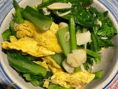 鸡蛋虾皮小白菜-小吊梨汤·北京菜·烤鸭(鸟巢店)