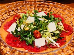 腌制生牛肉片配帕尔马芝士-牛排家(北京王府井澳门中心店)