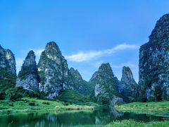 -钟山水墨田园