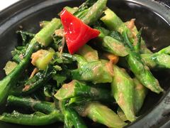 啫啫虾酱芥兰煲-肥仔文澳门猪骨煲(南京西路店)
