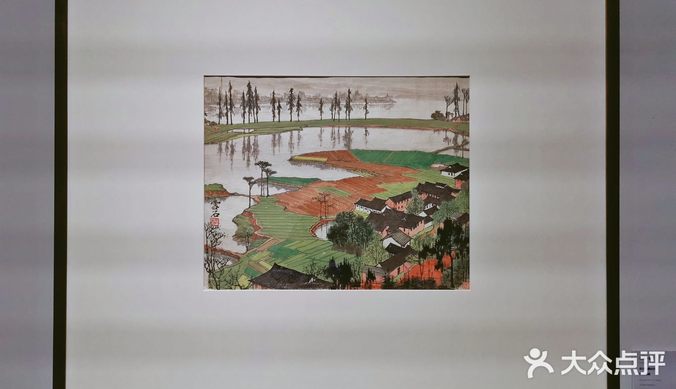 清华大学艺术博物馆 参观白雪石美术作品展 