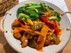 麻香美蛙拌饭-十面欢腾·海鲜面·台式Bistro(长乐路店)
