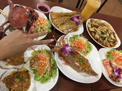 -班赞海鲜市场胖阿姨加工点