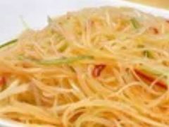 凉拌土豆丝-阿锋烧烤海鲜楼(贝村烧烤一条街)