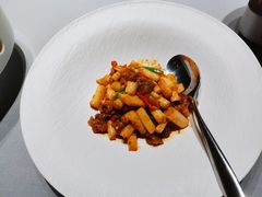 卜藕尖炒猪脚皮-润泽天·湘味家宴(岳麓山店)