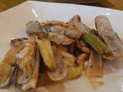 姜葱炒蛏子-鹏天阁酒楼·海鲜(红旗店)