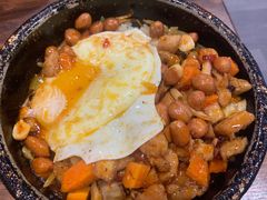 宫保鸡丁盖饭-朝汉美食村(滏东总店)