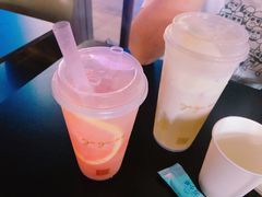 柚！雪梨&nbsp;海盐芝士茉香绿-gaga(深圳福田星河COCO Park店)