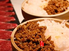 豆豉肉燥饭-旺福·贵州酸汤牛肉火锅(陆悦天地店)