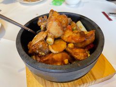 石锅烧石斑鱼（条）-利苑酒家(金宝店)