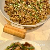 这家店全由小丁一人辛勤料理。冲为了中午这顿饭