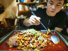 -探鱼·鲜青椒爽麻烤鱼(广州花都来又来店)