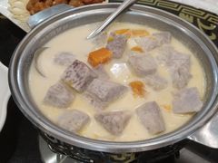 南瓜百合香芋煲-潮喜竹溪荔湖酒家(荔枝湾店)