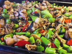 紫苏炭烧牛蛙平锅-蘭奢雅集·江浙菜(青山江滩店)