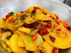干锅土豆片-新新湘菜馆(新中街二条店)