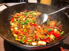 小炒黄牛肉-小隐人家(乐松店)
