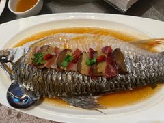 陈年花雕鸡油蒸皇帝鱼-香港狮子山下·明星粤菜餐厅(北苑店)