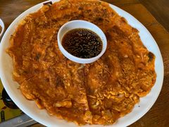 泡菜饼-喇喇排骨火锅·传统韩式脊骨汤(望京西园总店)