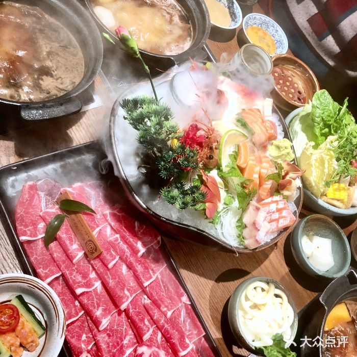 旬野菜寿喜烧涮锅专门店(银泰店)寿喜锅图片