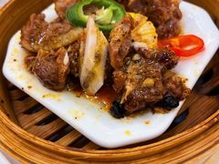 金蒜片黑椒牛仔骨-顺德人家食府(黄金广场店)