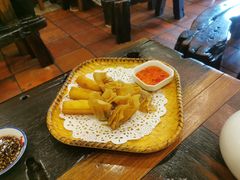 炸牛奶拼炸云吞-阿多私房菜(顺德店)
