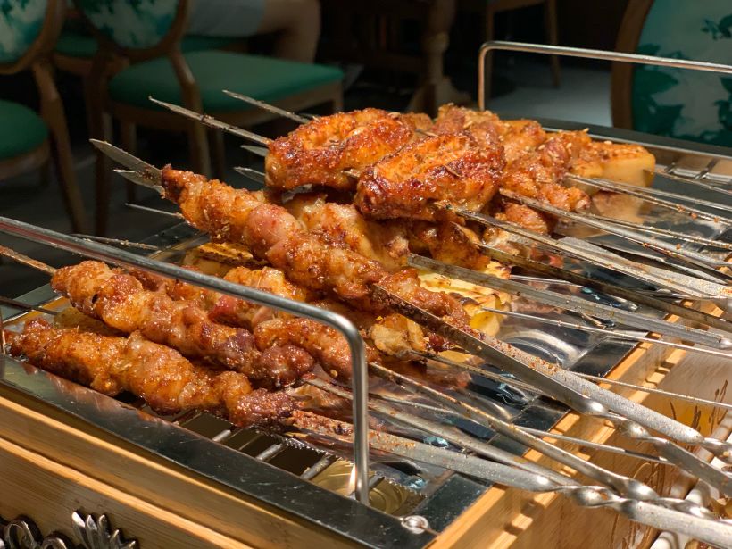 拔草食神串记忆锦州烧烤.