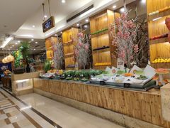 自助取餐区-芭菲盛宴·环球美食(锦城万达广场店)