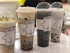豆乳双蛋奶茶-茶力的小怪兽(梅林卓悦汇店)