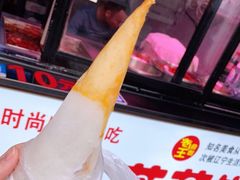 -老王芙蓉蛋卷饼(万达店)