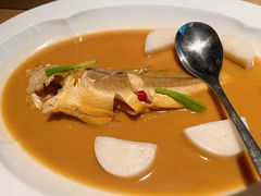 鲜鮸鱼胶家烧黄鱼配手打年糕-新荣记(西溪湿地店)