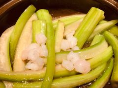 湖虾仁玉带丝瓜-南京大牌档(香港广场店)