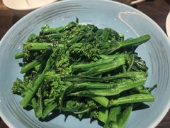 清炒油菜苔-庐灶江南·江南菜·四合院Bistro(东直门·华侨夜泊君亭店)