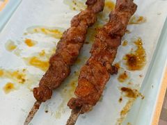 烤羊肉串-新疆饭庄